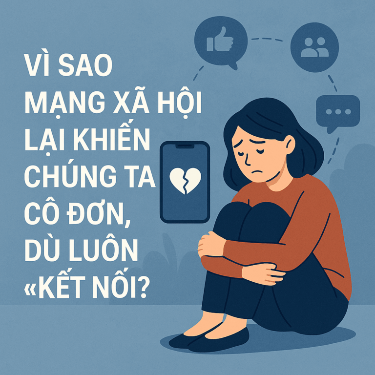 Vì Sao Mạng Xã Hội Lại Khiến Chúng Ta Cô Đơn Hơn, Dù Luôn “Kết Nối”?